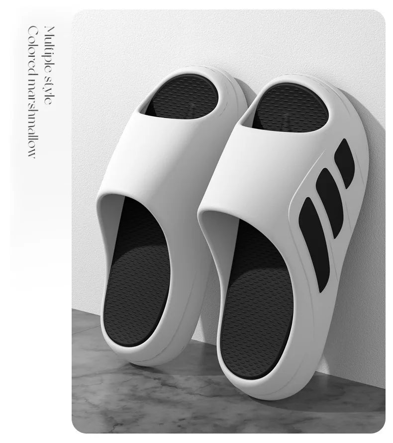 CoolStride Thick-Sole Beach Slippers for Men