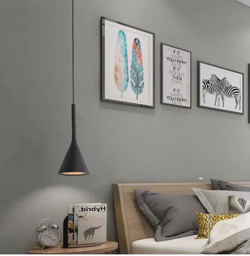 BrightHalo Contemporary Kitchen & Bedroom LED Pendant Lamp