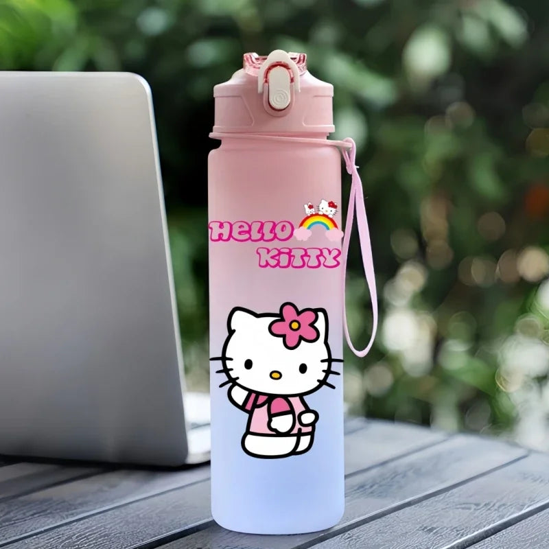 Hello Kitty Hydration Cup – 750ml Cute Sanrio Sports Water Bottle for Kids