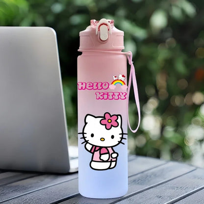 Hello Kitty Hydration Cup – 750ml Cute Sanrio Sports Water Bottle for Kids