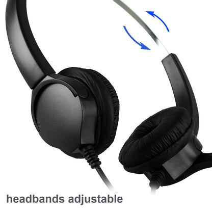 ClearLine OfficeTalk Wired Call Centre Headphones