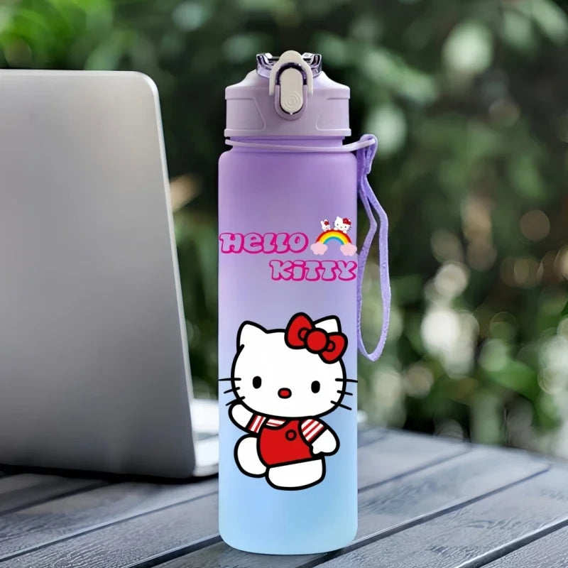 Hello Kitty Hydration Cup – 750ml Cute Sanrio Sports Water Bottle for Kids
