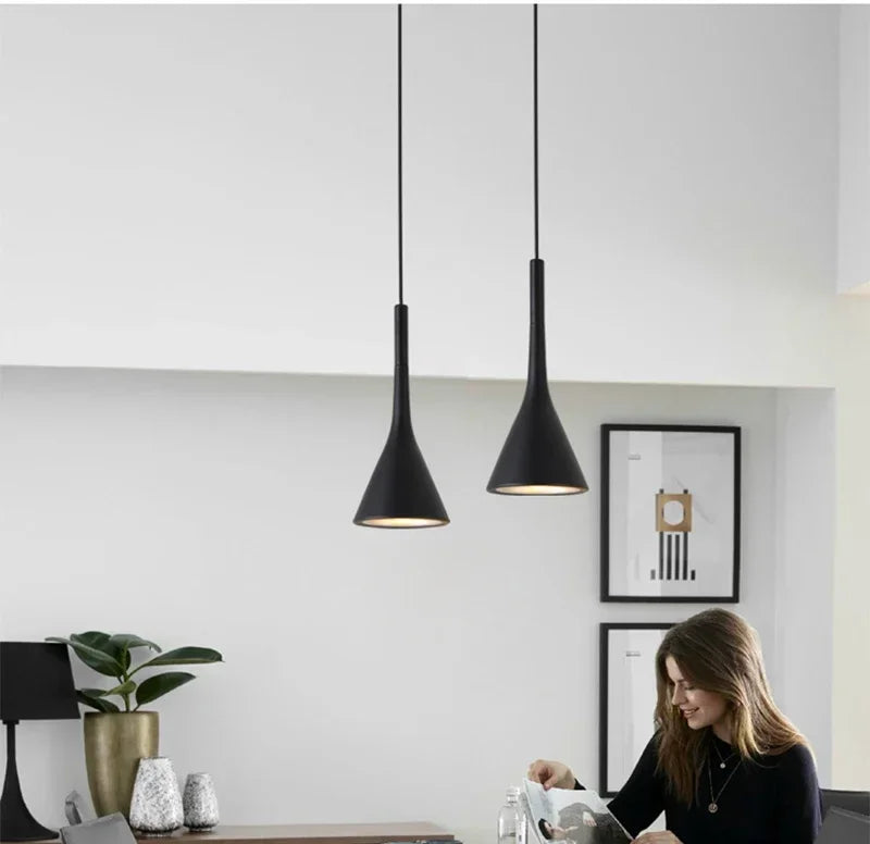 BrightHalo Contemporary Kitchen & Bedroom LED Pendant Lamp