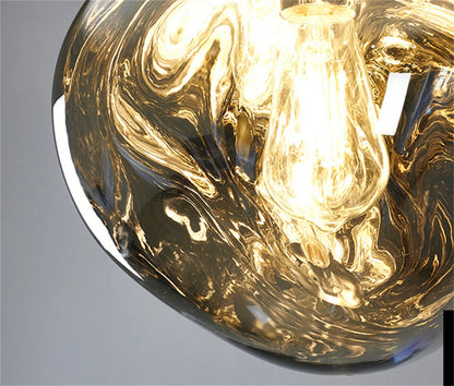 MoltenWave LED Suspension Lamp for Living Room & Café Décor