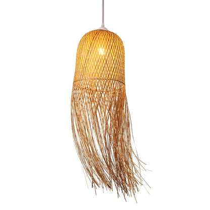 Orient Bamboo Harmony Ceiling Lamp – Zen Lounge & Bistro Lighting
