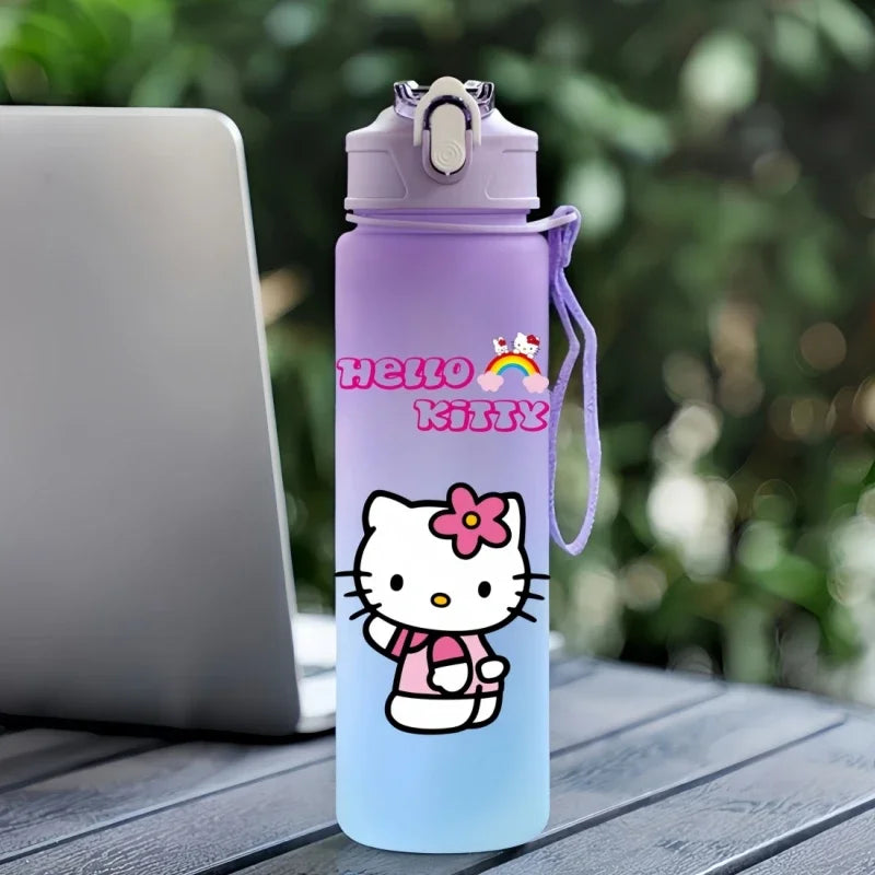 Hello Kitty Hydration Cup – 750ml Cute Sanrio Sports Water Bottle for Kids