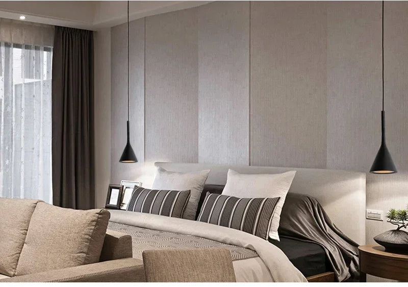 BrightHalo Contemporary Kitchen & Bedroom LED Pendant Lamp