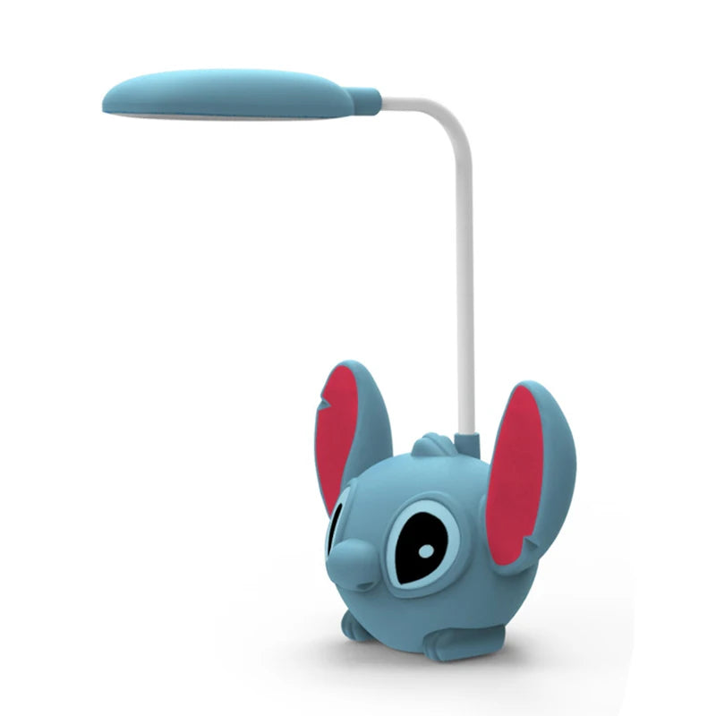 Disney Stitch LED Desk Lamp – Foldable USB Lamp & Sharpener