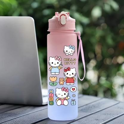 Hello Kitty Hydration Cup – 750ml Cute Sanrio Sports Water Bottle for Kids