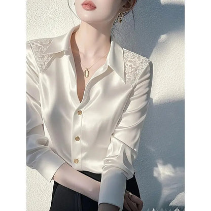 LuxeLayer White Top – Elegant Innerwear for Refined Style