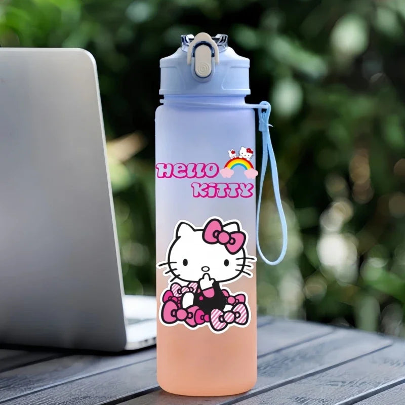 Hello Kitty Hydration Cup – 750ml Cute Sanrio Sports Water Bottle for Kids