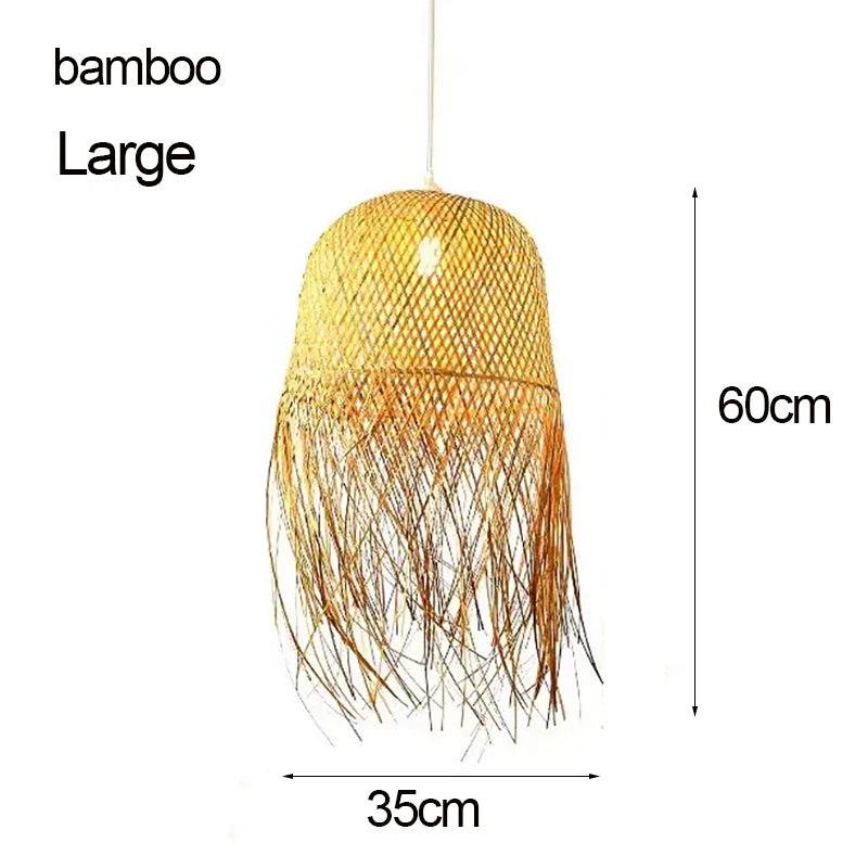 Orient Bamboo Harmony Ceiling Lamp – Zen Lounge & Bistro Lighting