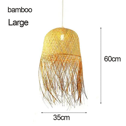Orient Bamboo Harmony Ceiling Lamp – Zen Lounge & Bistro Lighting