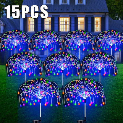 GlowBurst Solar Fairy Pathway Lamps – Waterproof LED Garden Lights for Patio, Walkway & Yard