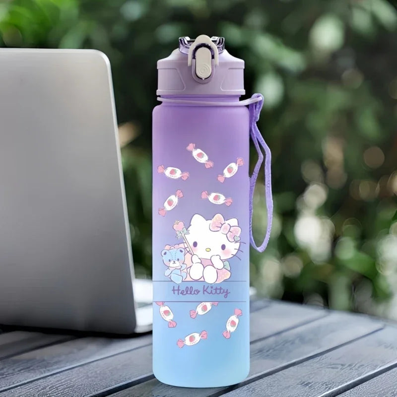 Hello Kitty Hydration Cup – 750ml Cute Sanrio Sports Water Bottle for Kids