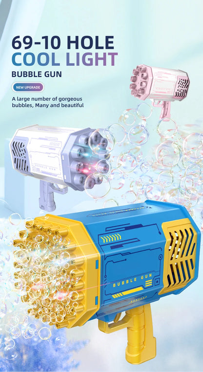 Bubble Blaster, Soap Gun, Kids Toy, Light-Up, Christmas Gift