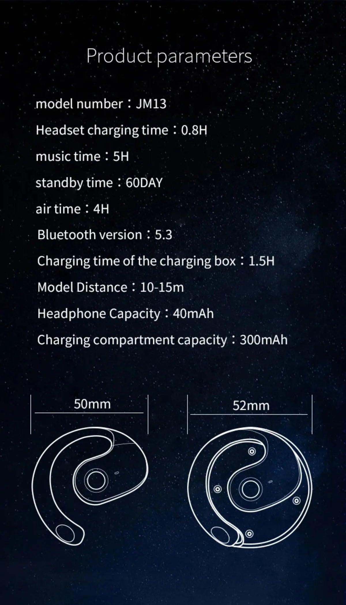 keywords: AI Translator Earbuds, Real-Time Translation Headphones, Bluetooth Business Earbuds