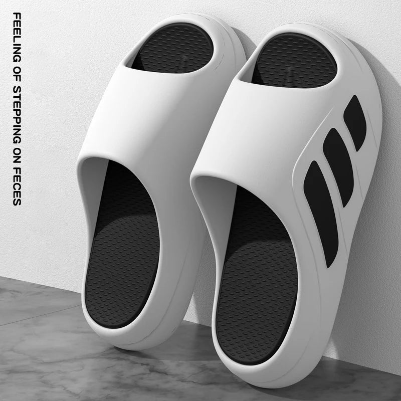 CoolStride Thick-Sole Beach Slippers for Men