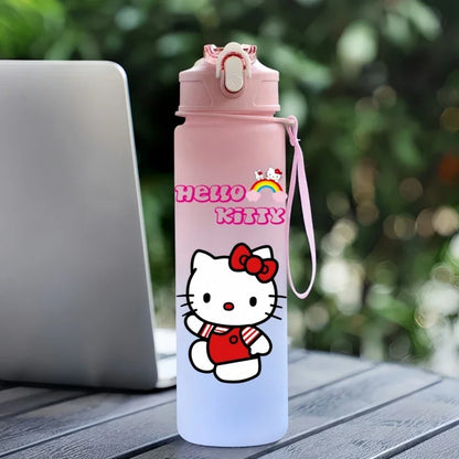 Hello Kitty Hydration Cup – 750ml Cute Sanrio Sports Water Bottle for Kids