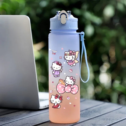 Hello Kitty Hydration Cup – 750ml Cute Sanrio Sports Water Bottle for Kids
