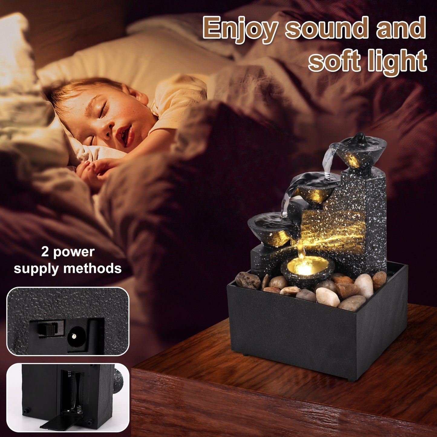 Zen Harmony Indoor Water Feature