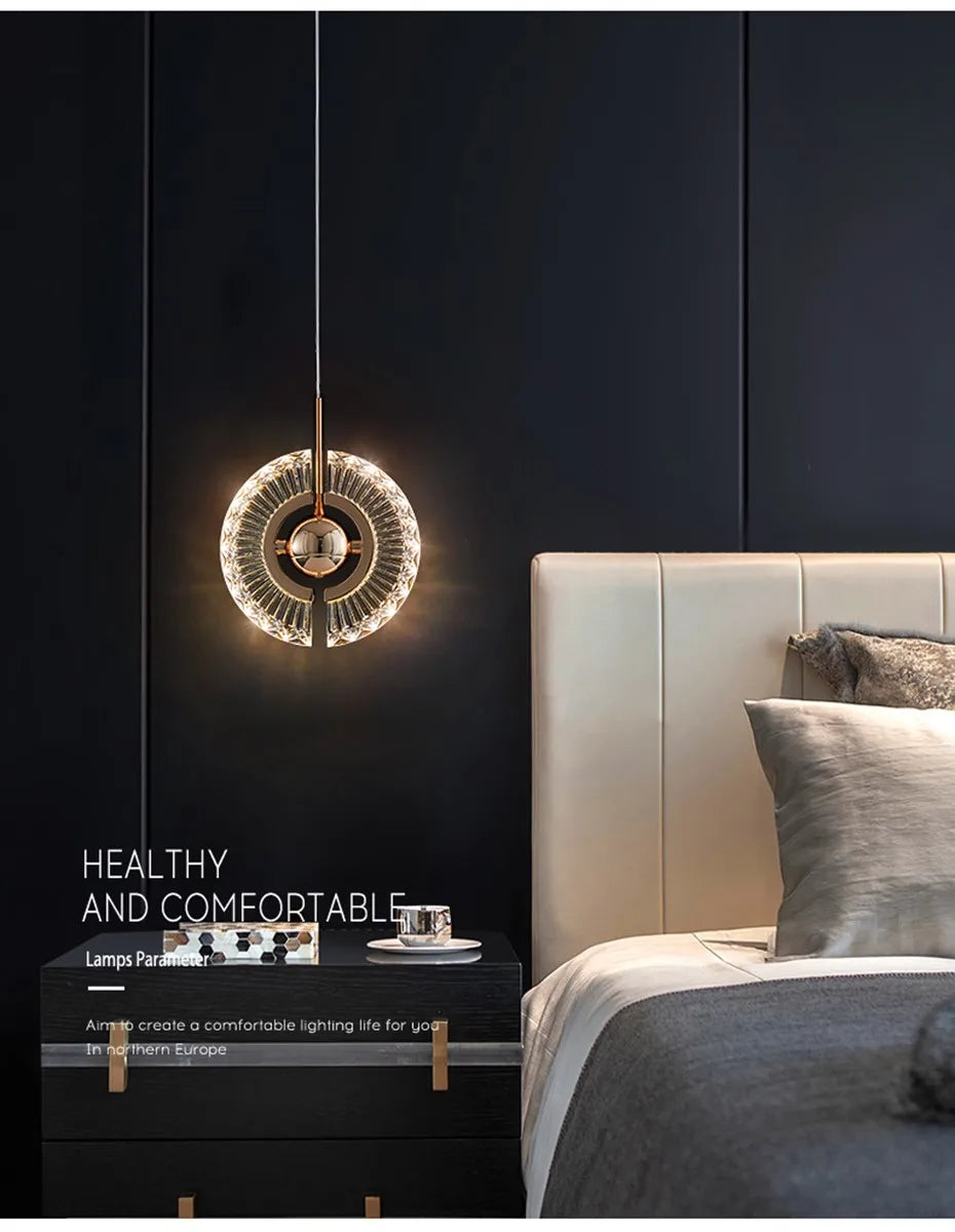 Scandi Halo Hanging Lamp
