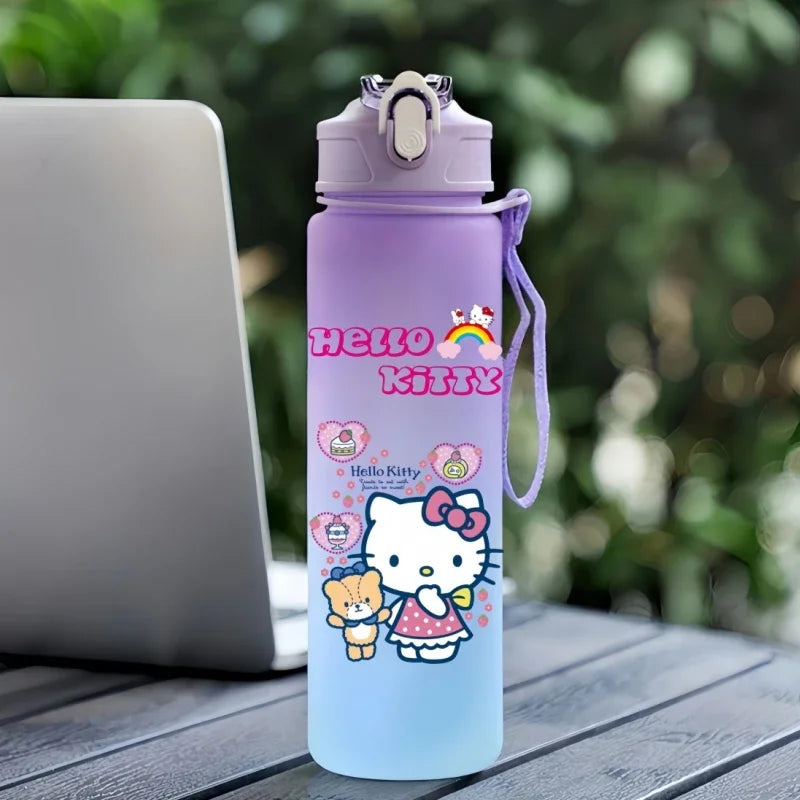 Hello Kitty Hydration Cup – 750ml Cute Sanrio Sports Water Bottle for Kids