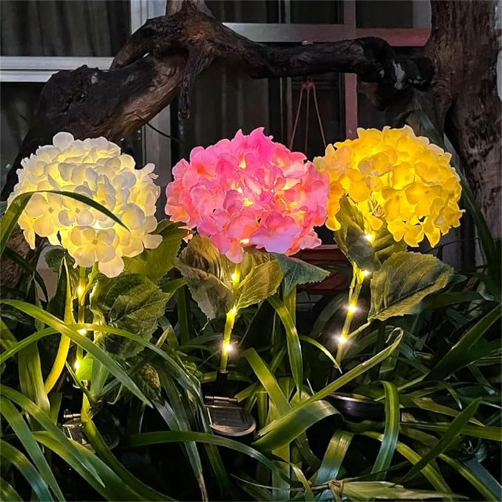 HydraGlow Solar Flower Lights – Decorative Outdoor LED Garden Lights for Pathways & Patios