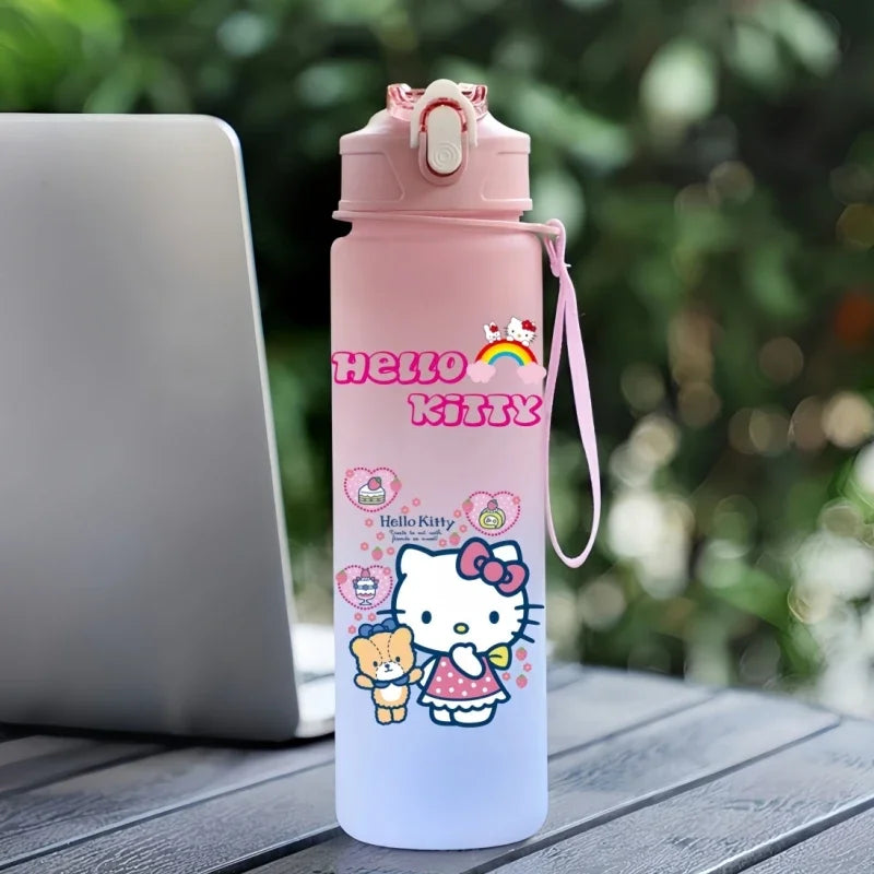 Hello Kitty Hydration Cup – 750ml Cute Sanrio Sports Water Bottle for Kids