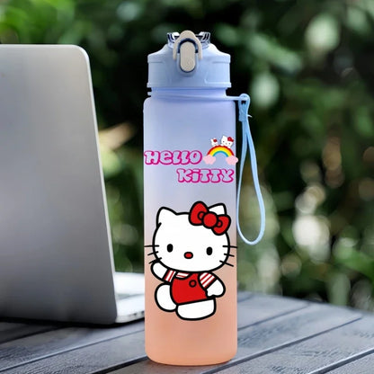 Hello Kitty Hydration Cup – 750ml Cute Sanrio Sports Water Bottle for Kids