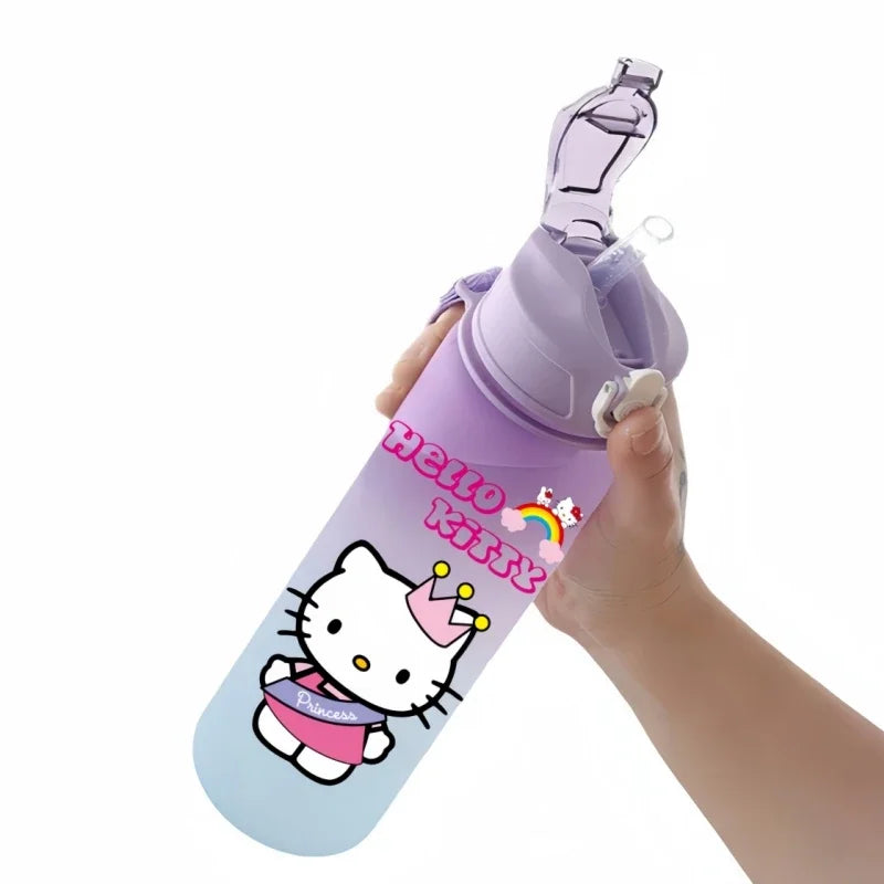 Hello Kitty Hydration Cup – 750ml Cute Sanrio Sports Water Bottle for Kids
