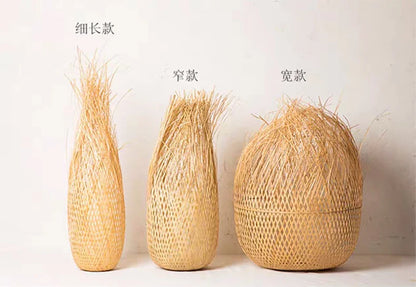 Orient Bamboo Harmony Ceiling Lamp – Zen Lounge & Bistro Lighting