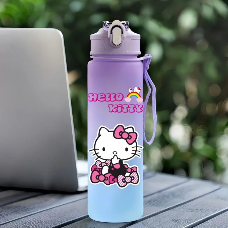 Hello Kitty Hydration Cup – 750ml Cute Sanrio Sports Water Bottle for Kids