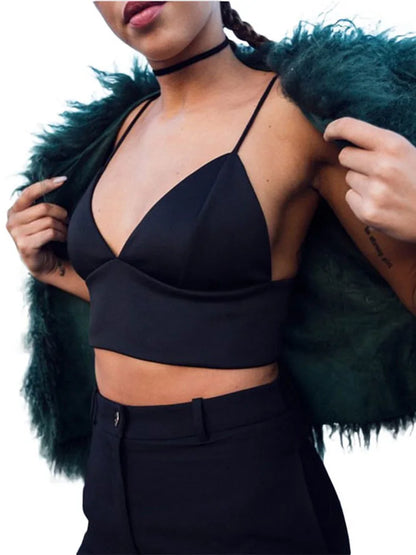 Midnight Sculpt Fit Bralette – Women’s Slim Crop Top