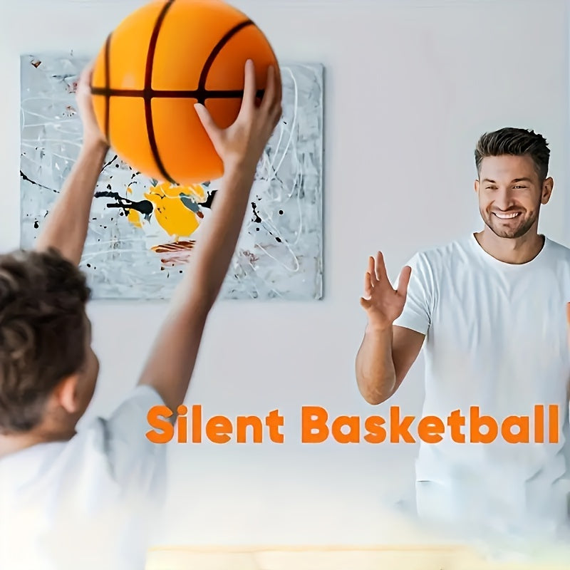 18cm Vibrant Silent Basketball - Perfect for Indoor Play, Festive Gift for Christmas, Thanksgiving Day, and Halloween Celebrations