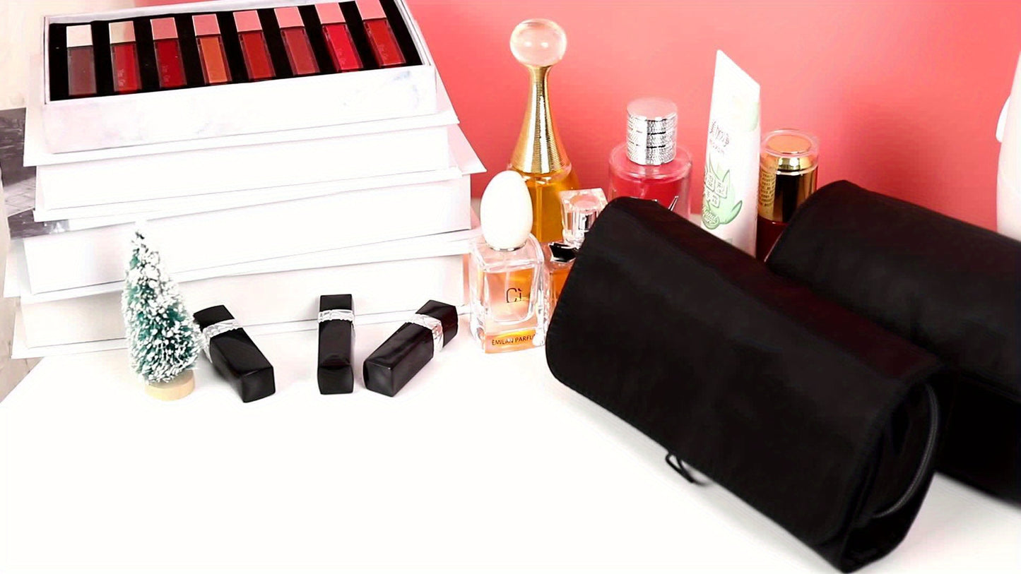 Student Glam Carry Pouch – Multi-Functional Makeup Brush Storage Case