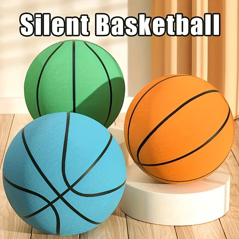 18cm Vibrant Silent Basketball - Perfect for Indoor Play, Festive Gift for Christmas, Thanksgiving Day, and Halloween Celebrations